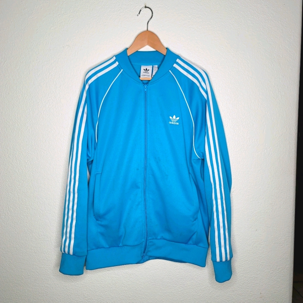 Men's teal XL Adidas Superstar Original